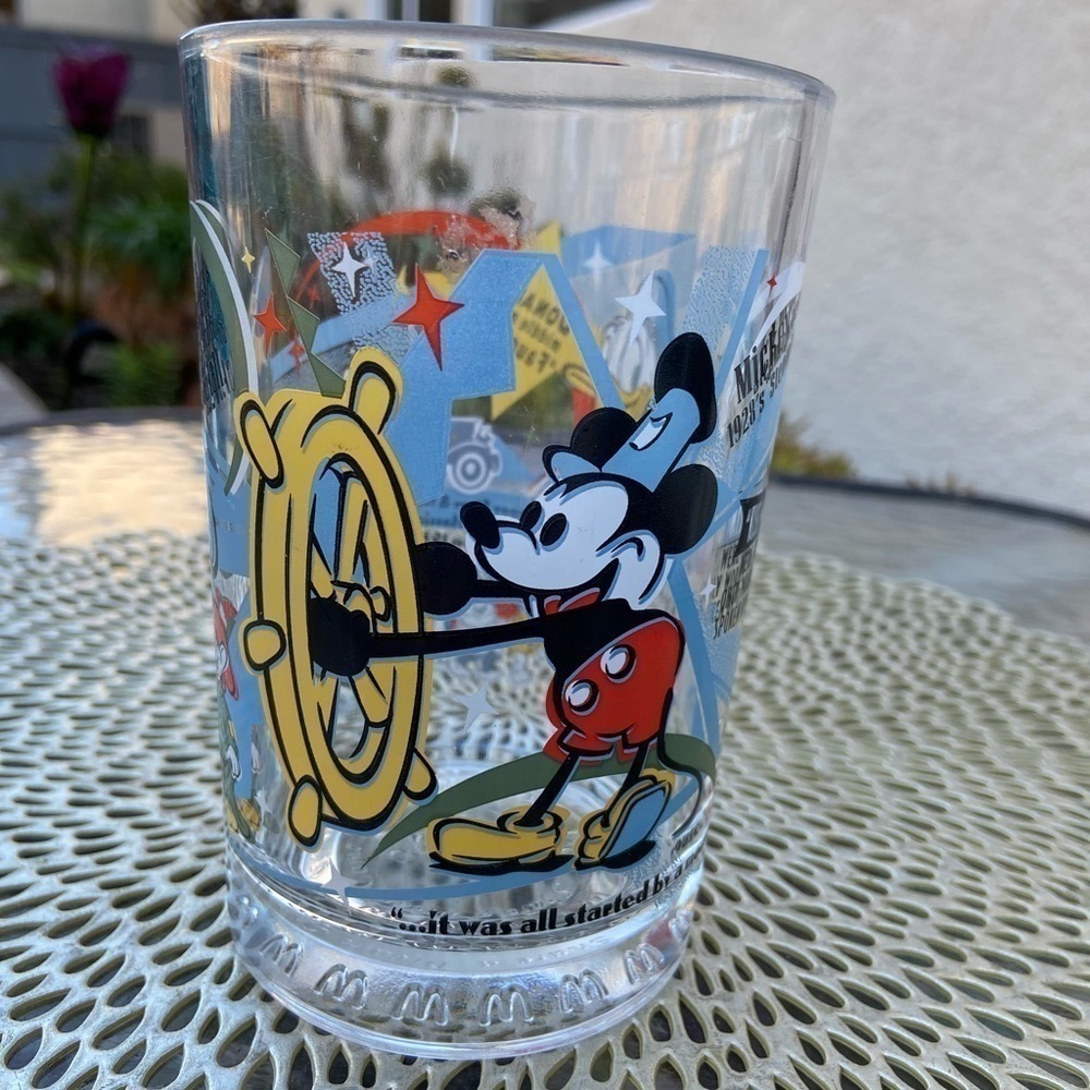 Disney 100 Anniversary Glass